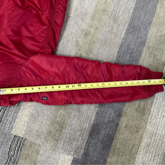 Red Alpha Industries jacket. - Picture 6 of 8